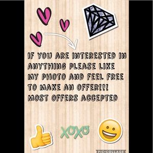 Make an offer 🖤🖤